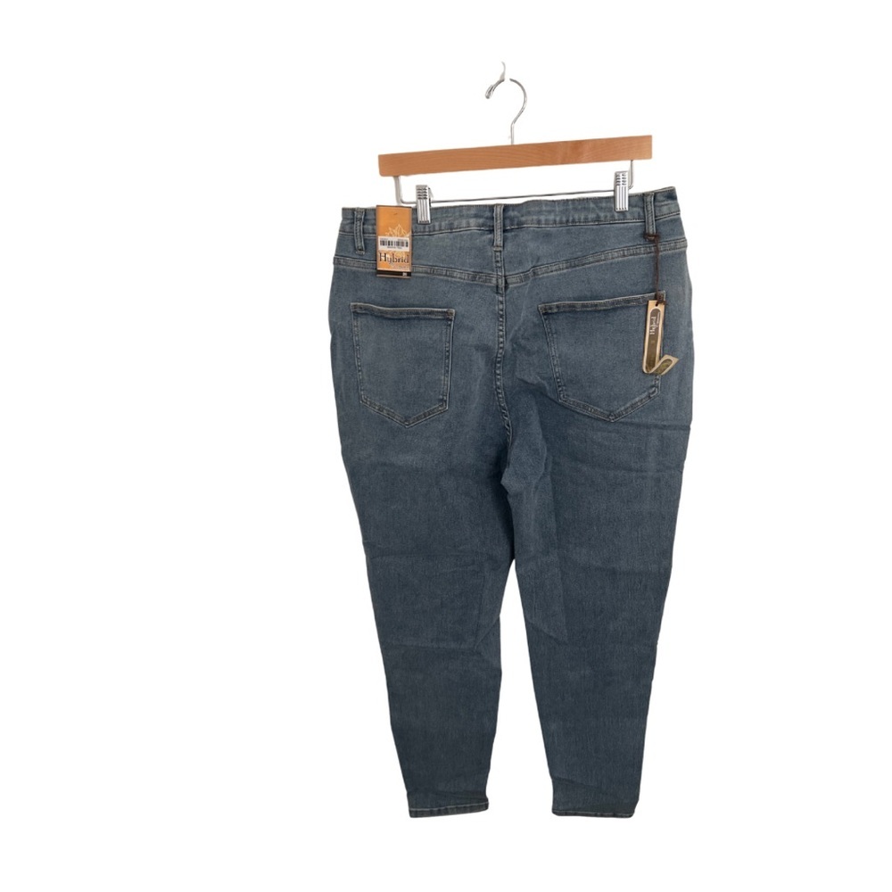 Hybrid & Company High Rise Blue Jeans - Picture 2 of 4